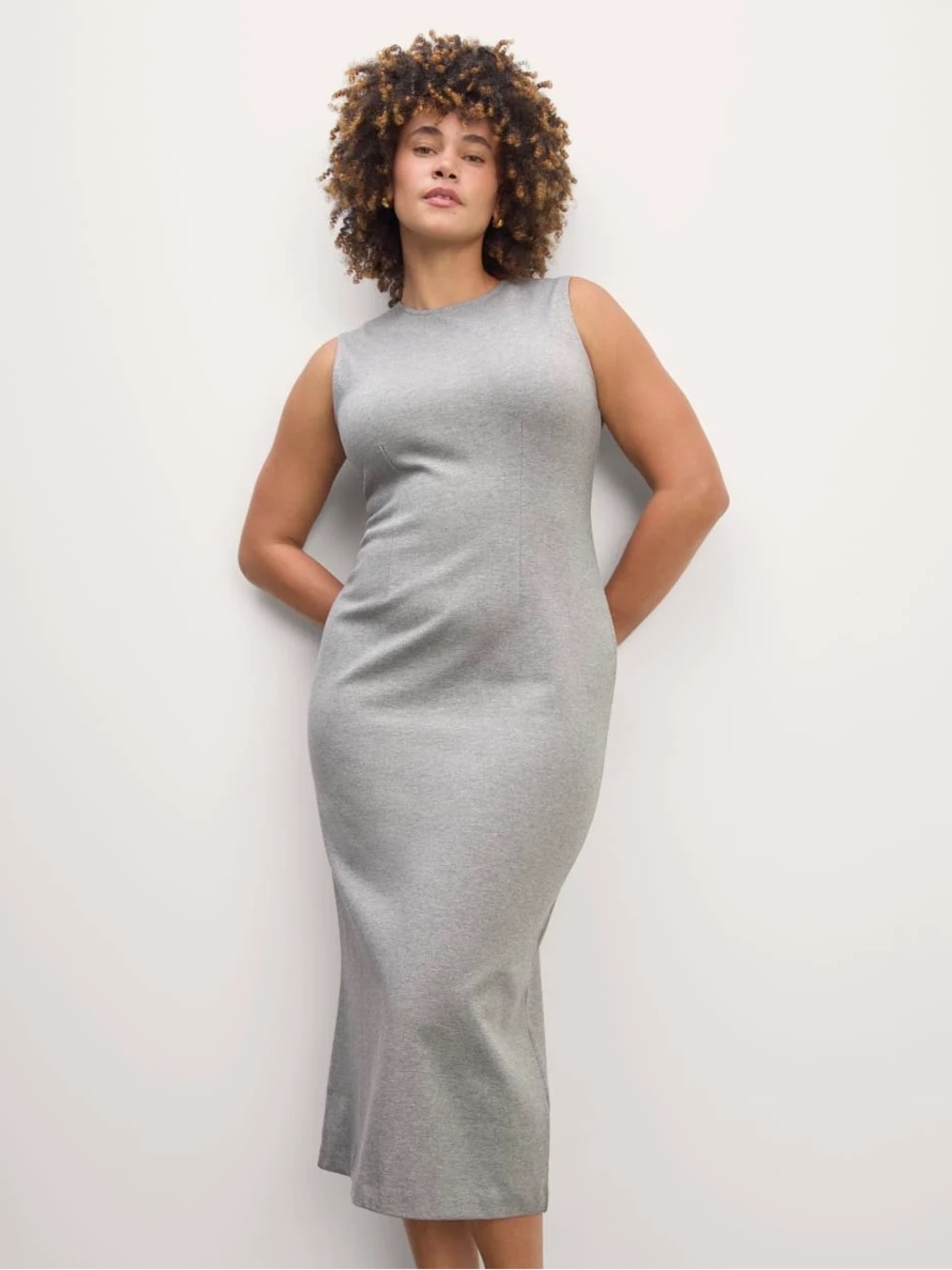 NWT Everlane THE DREAM '90S MIDI DRESS